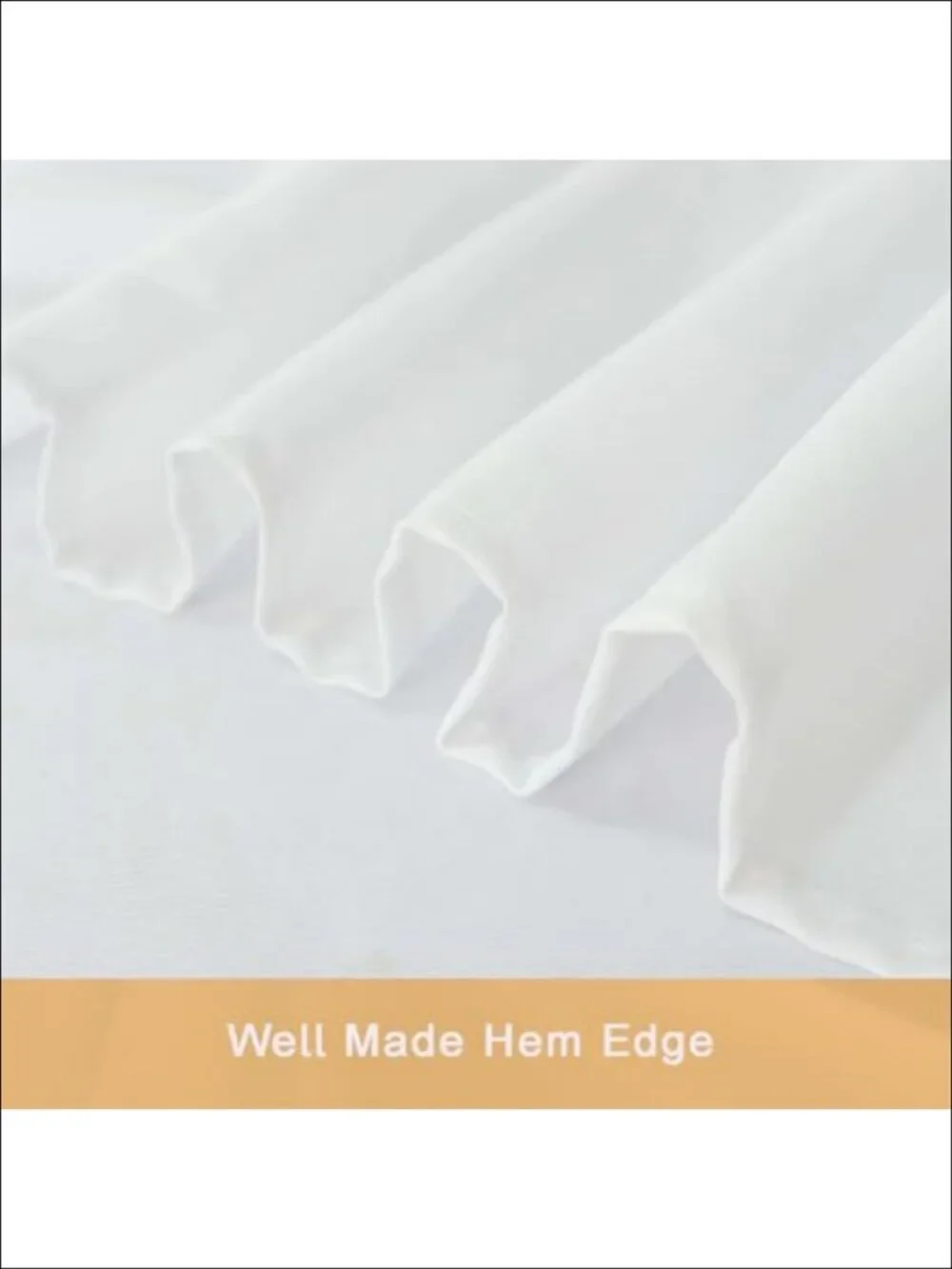 10 Pack White Table Cloth for Rectangle Tables 60x102 Inch Fit 6 Foot Table